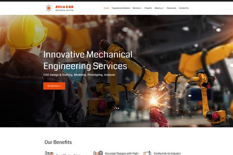 best engineering websites design