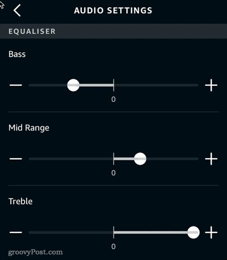Best Equalizer Settings Alexa