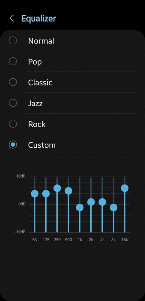 Best Equalizer Settings On Android