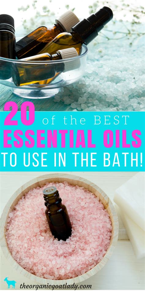 Best Essential Oils For The Bath