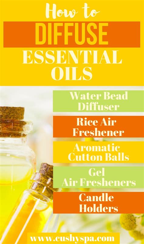 Best Essential Oils To Diffuse In Home