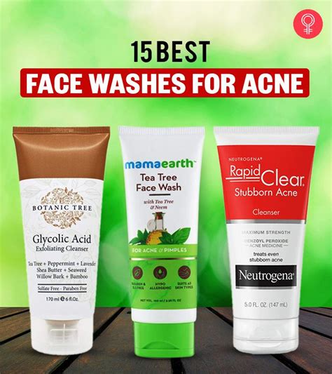 Best Face Wash For Acne Prone Skin And Scars