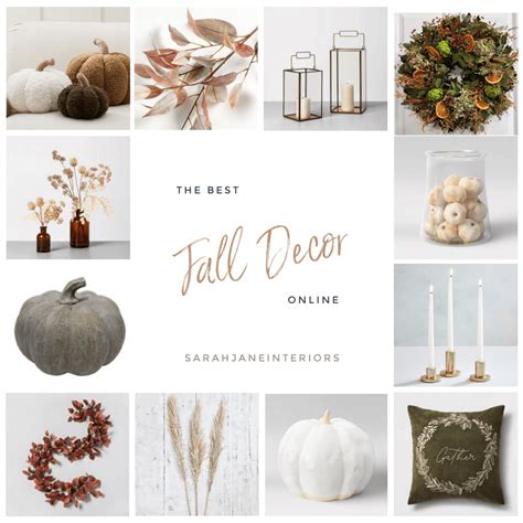 Best Fall Decor Shopping