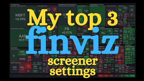 best finviz screener settings for day trading