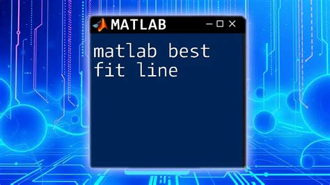 Best Fit Value In Matlab