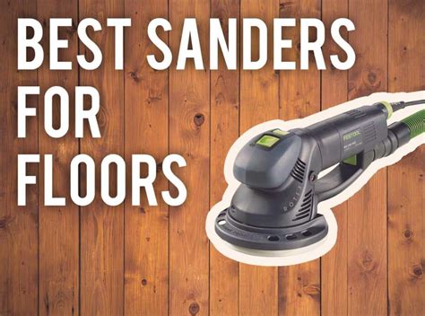 best floor edge sander