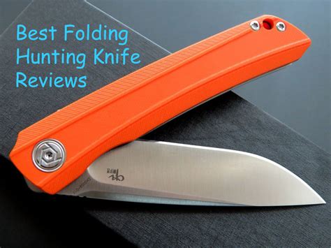 best folding hunting knives