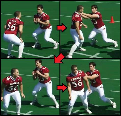 Best Footwork Drills For Offensive Lineman