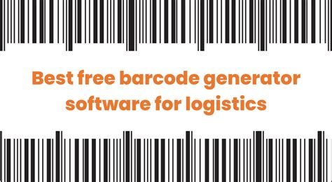 best free barcode generator software