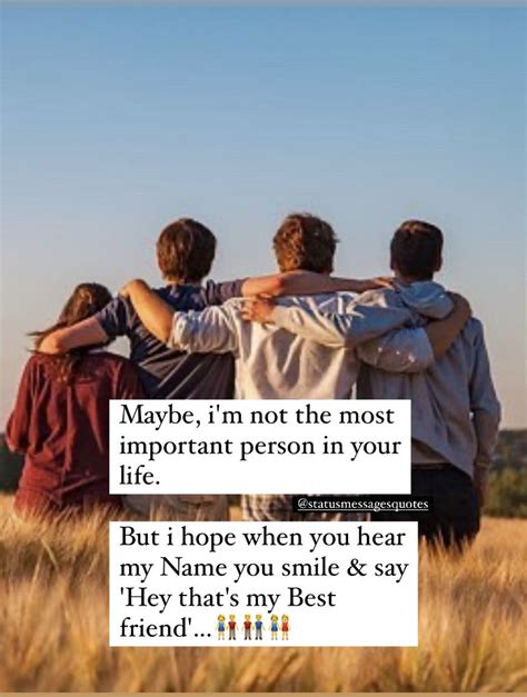 Best Friend Status Thought