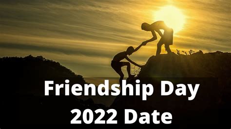 best friendship day date 2022