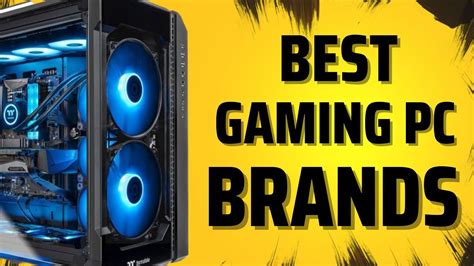 Best Gaming Computer Brands