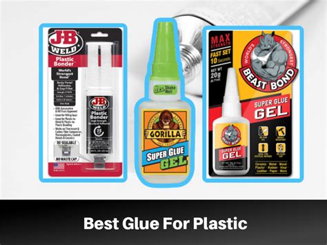 best glue for plastic to plastic super strong