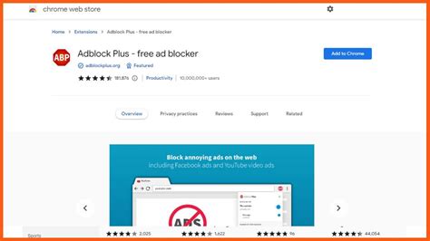 Best Google Chrome Extensions Adblock