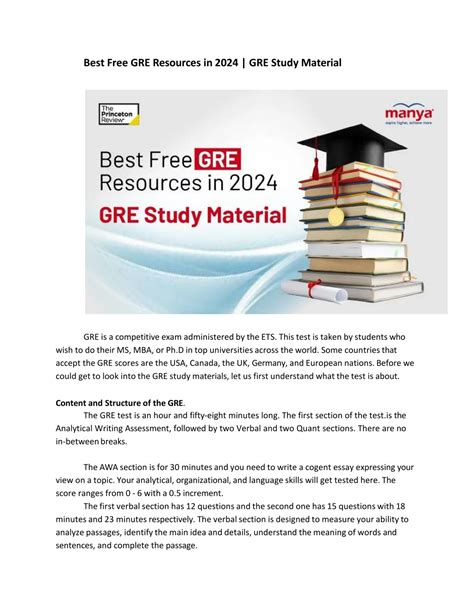 best gre study resources