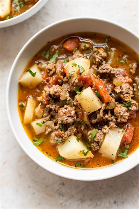 best ground beef soup recipe