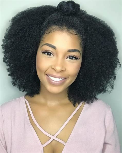 Unique Best Hairstyle For Afro Hair With Simple Style