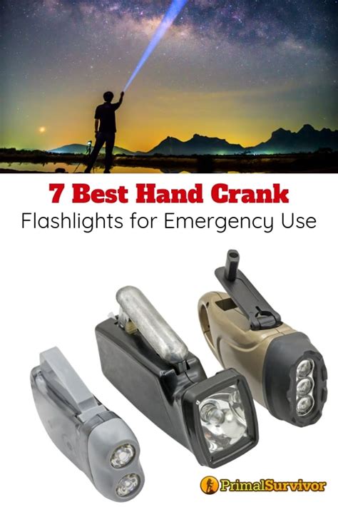 Best Hand Crank Flashlight