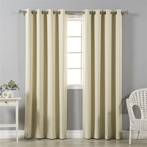 best home fashion star print thermal insulated blackout curtains