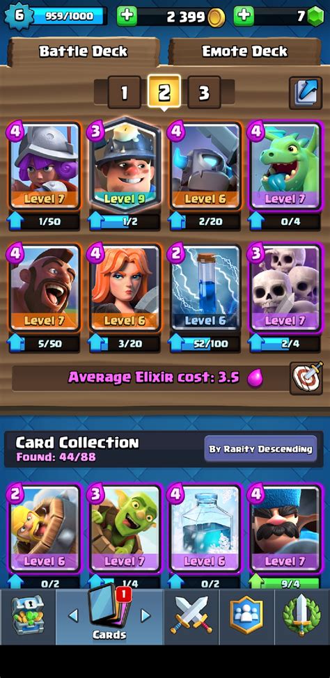 best ice wizard deck for arena 6