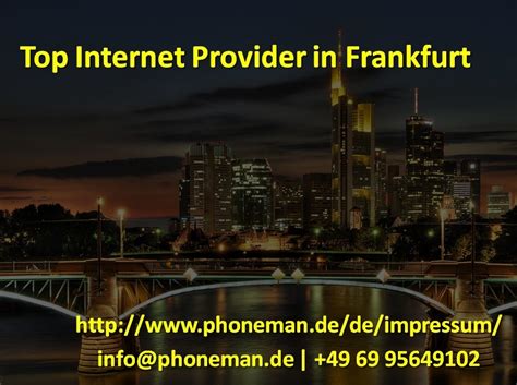 best internet provider frankfurt