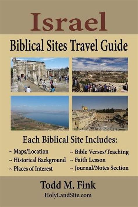 best israel travel guide book