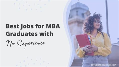 best jobs for mba with no experience