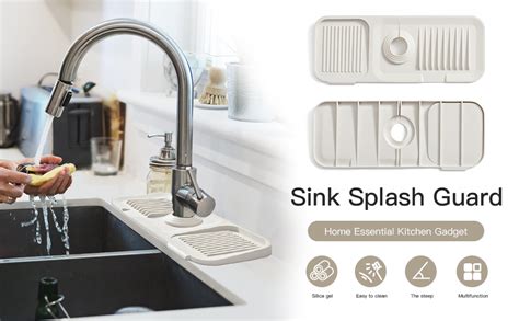 Best Kitchen Faucet Splash Guard