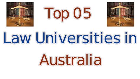 best law university in australia