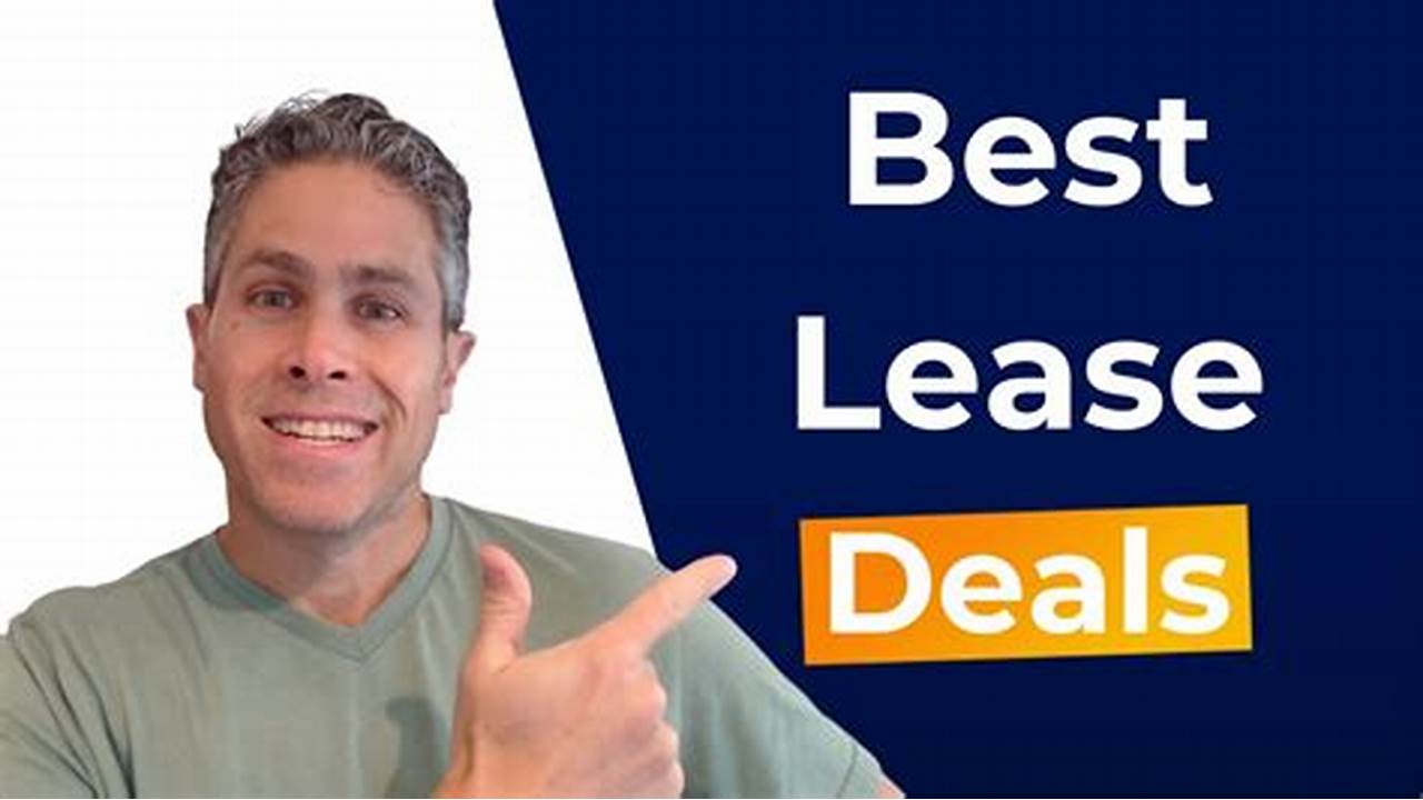 best lease deals
