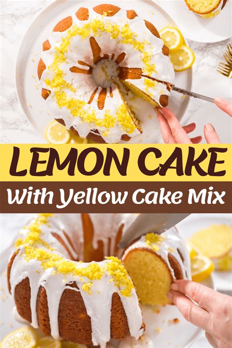 Best Lemon Cake Using Box Mix