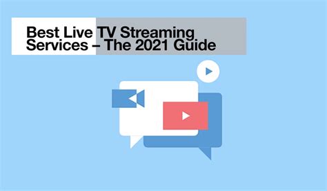 best live tv streaming services 2021 review