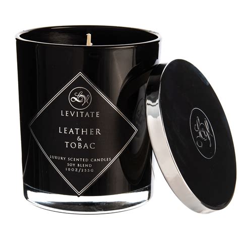 best luxury leather scented candles