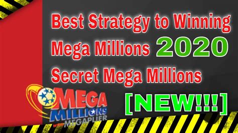 best mega millions strategy