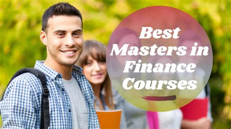 best msc finance courses in the world