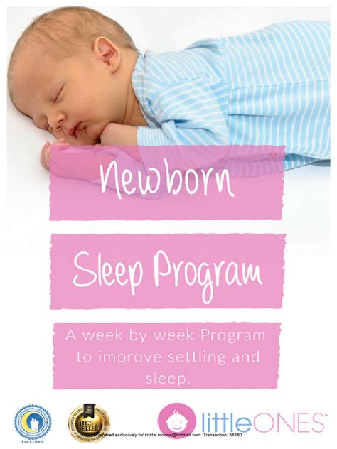 Best Newborn Sleep Program
