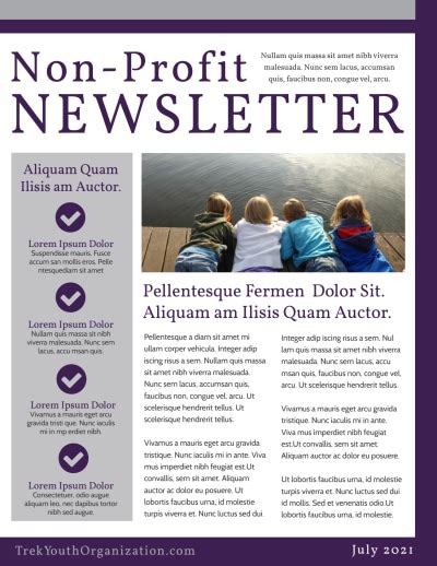 best nonprofit newsletter templates download
