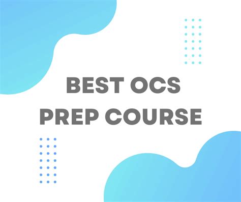 best ocs prep course