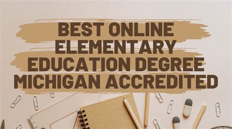 best online elementary schools in michigan