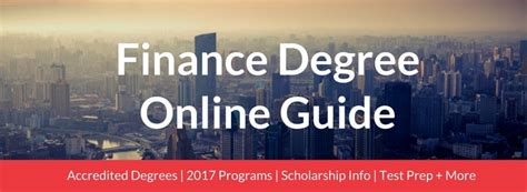 best online finance degrees