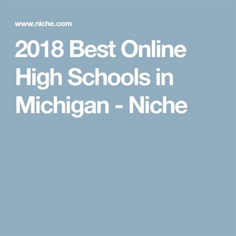 best online high schools in michigan