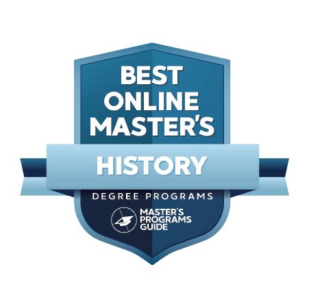 best online history masters courses