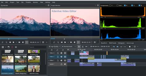 best open source video editing software for linux