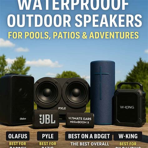 Best Outdoor Poolside Speakers