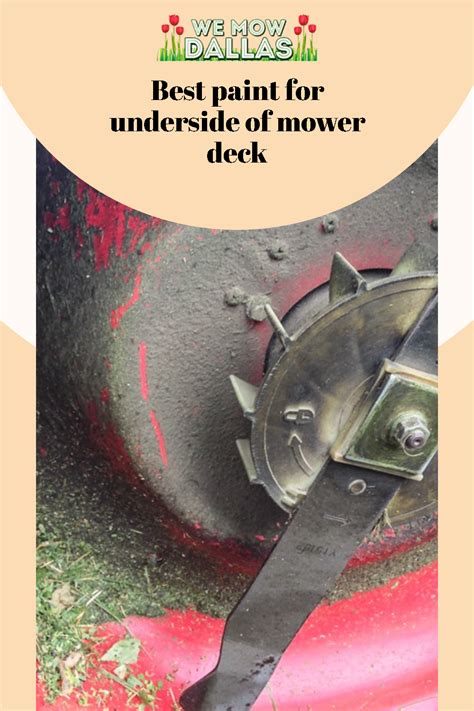 Best Paint For Underside Of Mower Deck
