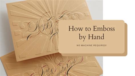 Best Paper For Embossing