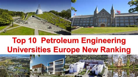 best petroleum engineering schools in europe