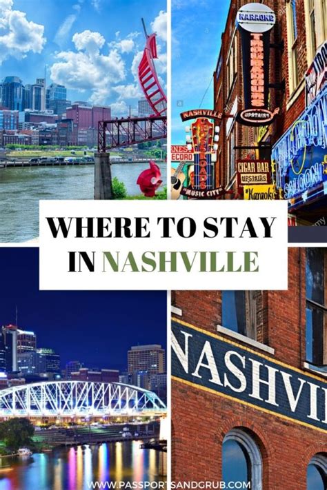 best place to stay in nashville without a car