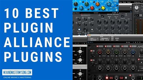 Best Plugins From Plugin Alliance