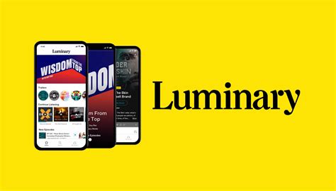 best podcasts on luminary
